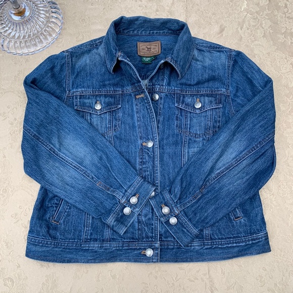 LAUREN by RALPH LAUREN Denim Jacket - Picture 2 of 8